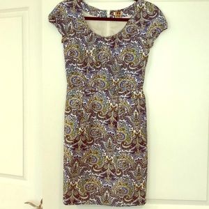 Jcrew paisley dress